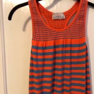 Colorful stripped tank top